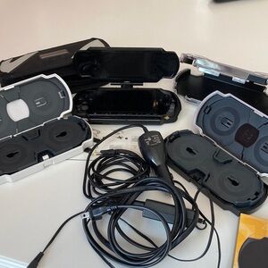 PSP 3001 Portable Gaming Console with Accessories - Black